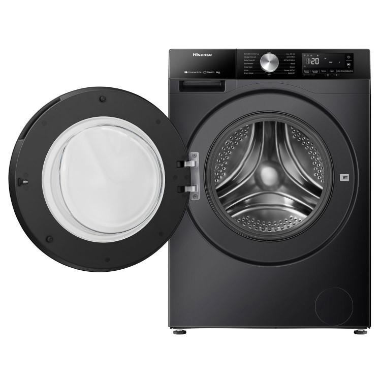 Hisense 3S Series 9kg 1400rpm Washing Machine - Black