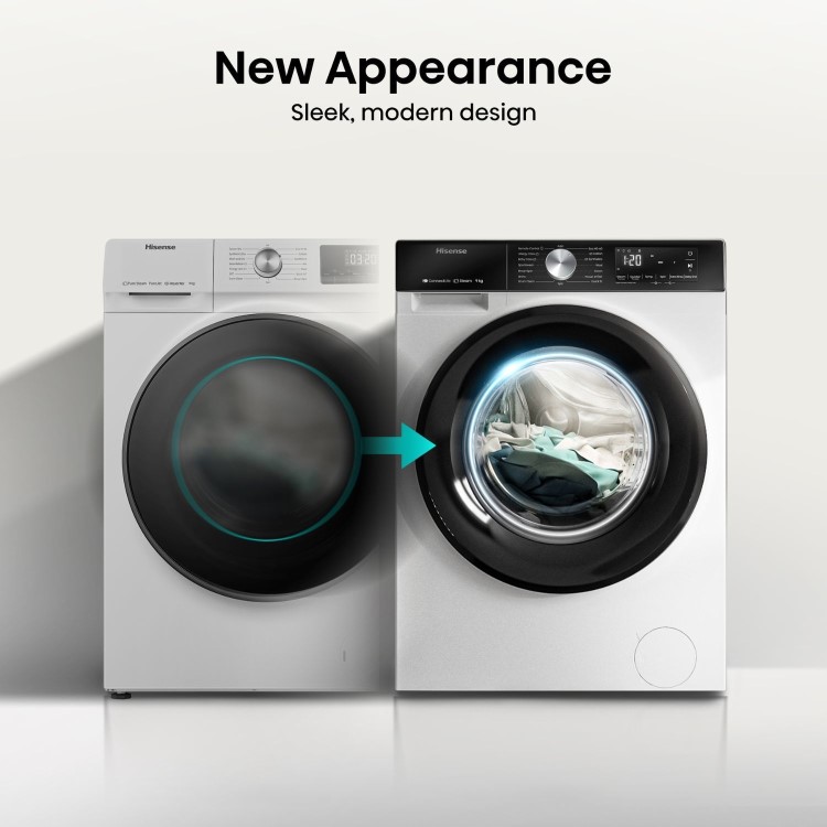 Hisense 3 Series 9kg 1400rpm Washing Machine - White