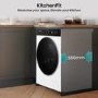 Hisense KitchenFit 5i Series 10.5kg Wash 6kg Dry 1400rpm Washer Dryer - White