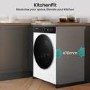 Hisense KitchenFit 5i Series 9kg 1400rpm Washing Machine - White