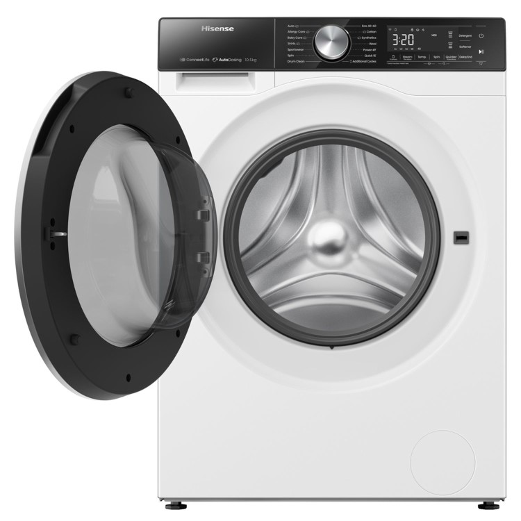 Hisense 5S Series 10.5kg 1400rpm Washing Machine - White