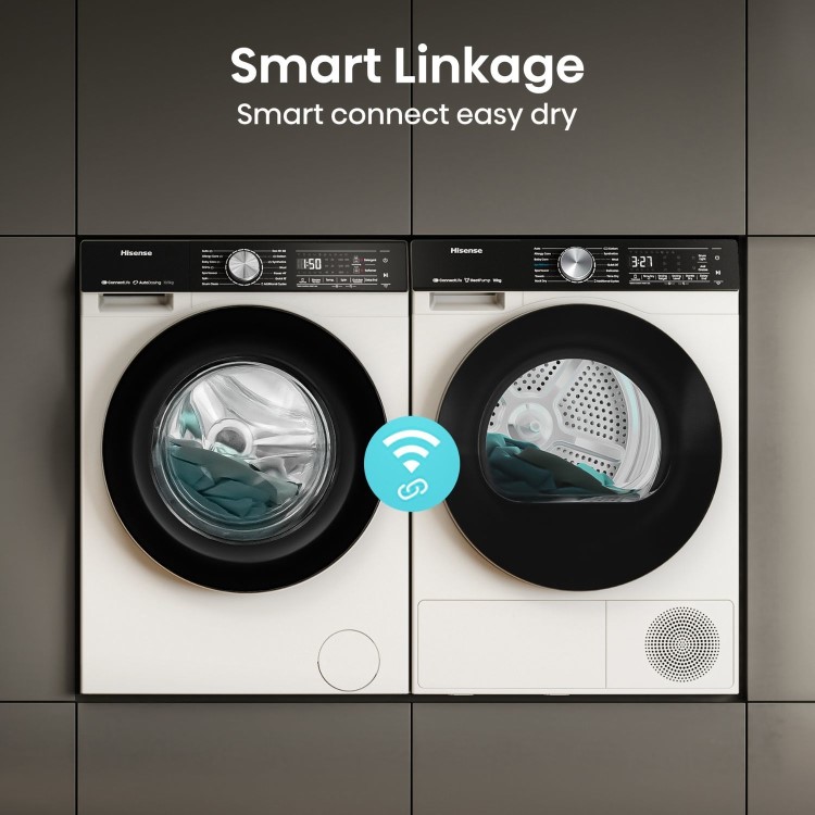 Hisense 5S Series 10.5kg 1400rpm Washing Machine - White