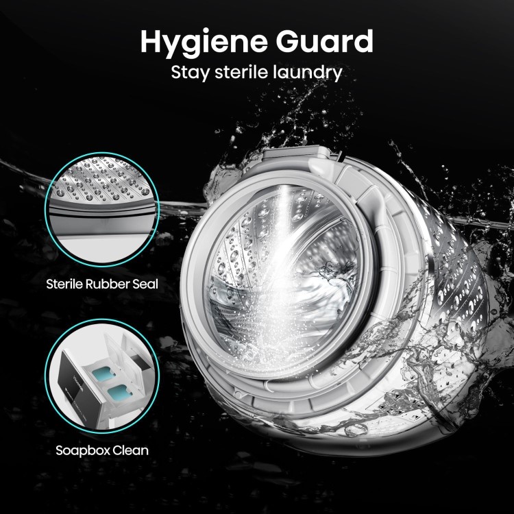 Hisense 5S Series 10.5kg 1400rpm Washing Machine - White