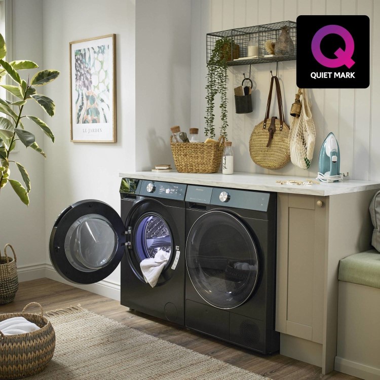 Hisense 7S Series 12kg 1400rpm Washing Machine - Black