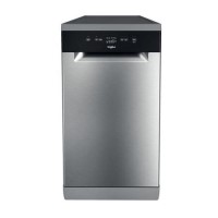 Whirlpool Freestanding Slimline Dishwasher - Intensive Programme - Stainless Steel Whirlpool Freestanding Slimline Dishwasher - Intensive Programme - Stainless Steel
