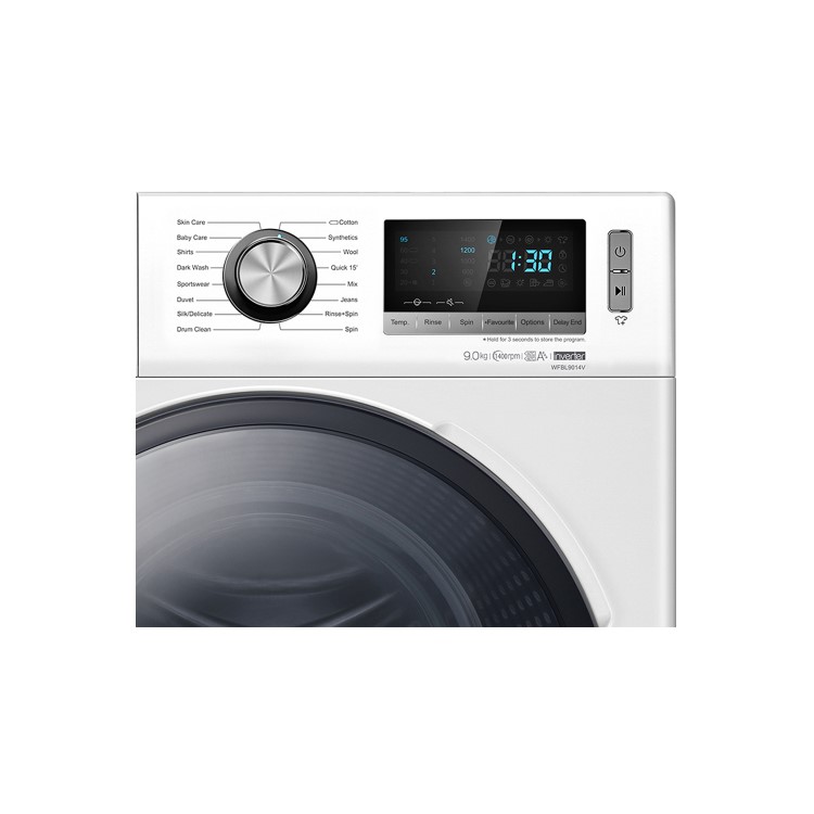 Hisense WFBL9014V 9kg 1400rpm Freestanding Washing Machine - White