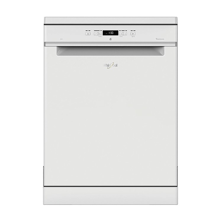 Refurbished Whirlpool WFC3C33PFUK 14 Place Freestanding Dishwasher White