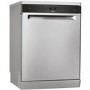 Refurbished Whirlpool WFC3C33PFXUK 14 Place Freestanding Dishwasher Silver