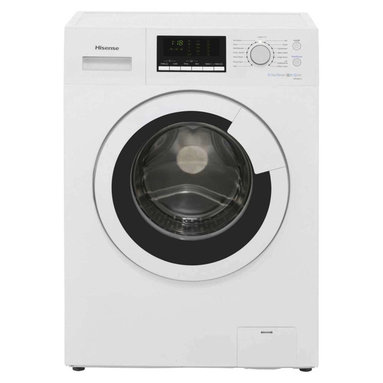 Hisense WFHV6012 6kg 1200rpm Freestanding Washing Machine - White