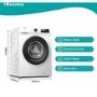 Hisense 1 Series 7kg 1200rpm Washing Machine - White