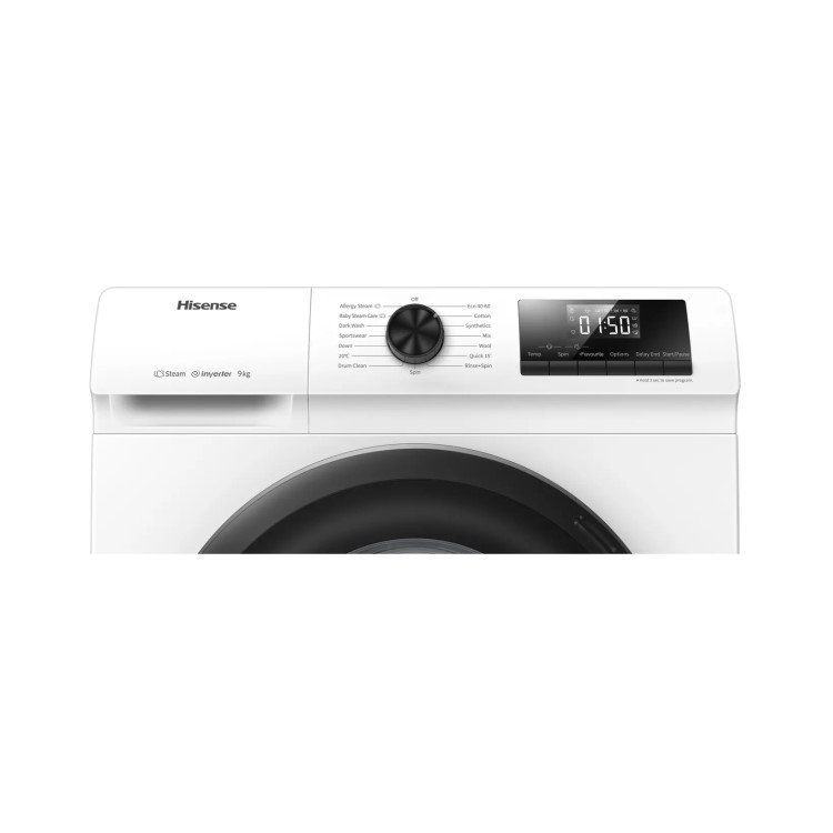 Hisense 1 Series 9kg 1400rpm Washing Machine - White