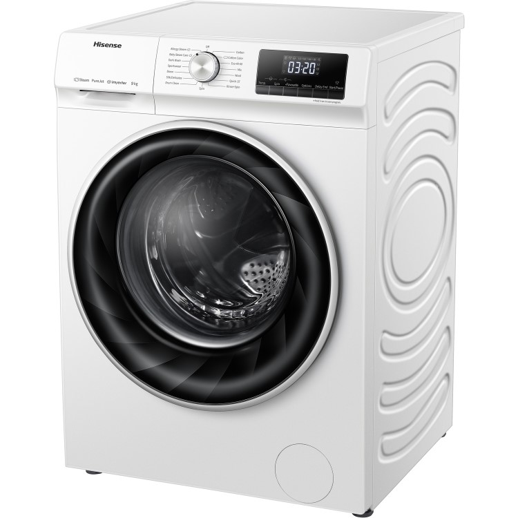 Hisense QY Series 9kg 1400rpm Washing Machine - White