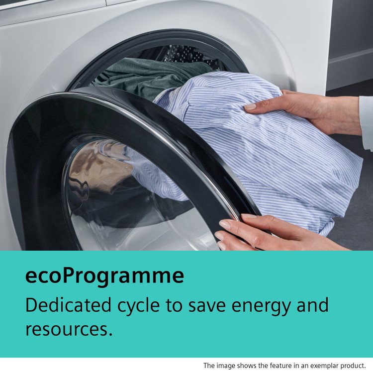 Siemens iQ500 9kg 1600rpm Washing Machine - Silver