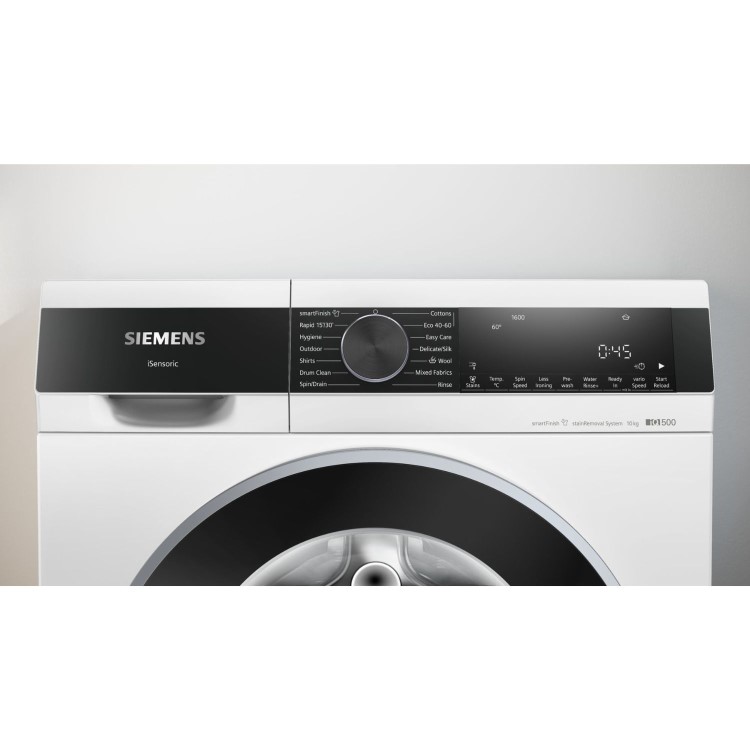 Siemens iQ500 10kg 1600rpm Washing Machine - White