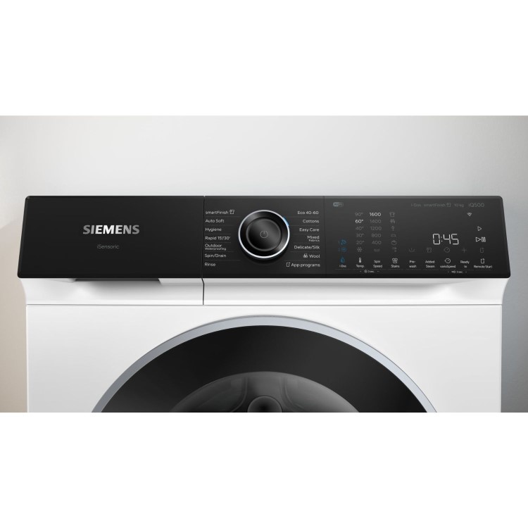 Siemens iQ500 10kg 1600rpm Washing Machine - White