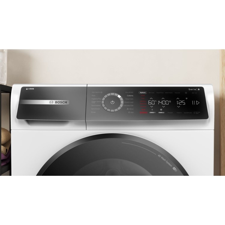 Bosch Series 8 10kg 1400rpm Washing Machine - White