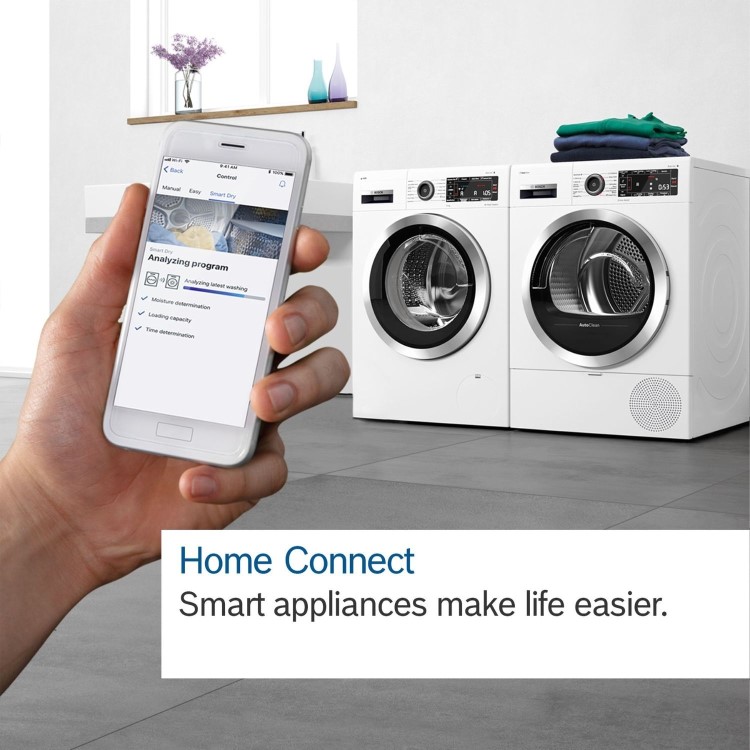 Bosch Series 8 10kg 1400rpm Washing Machine - White