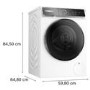 Bosch Series 8 11kg 1400rpm Washing Machine - White