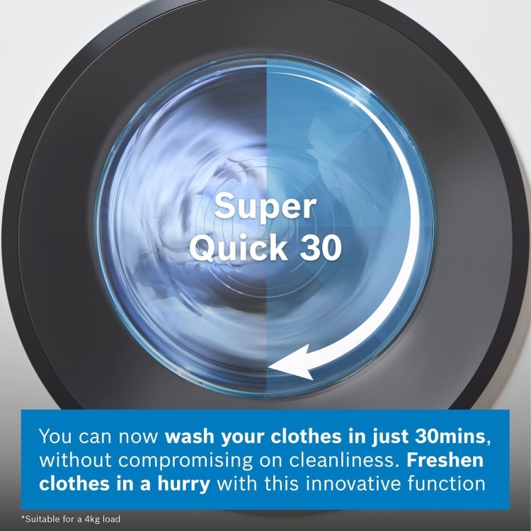 Bosch Series 8 11kg 1400rpm Washing Machine - White