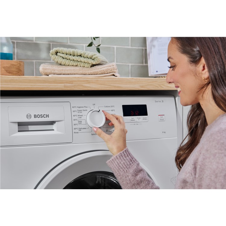 Bosch Series 2 8kg 1400rpm Washing Machine - White