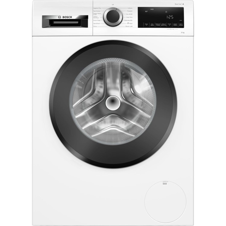 Refurbished Bosch Series 4 WGG04409GB Freestanding 9KG 1400 Spin Washing Machine White