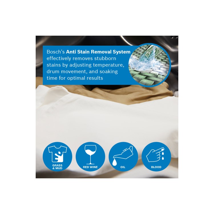 Refurbished Bosch Series 6 9kg 1400rpm Washing Machine - White