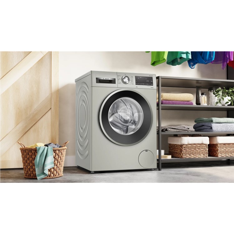 Bosch Series 6 9kg 1400rpm Washing Machine - Silver