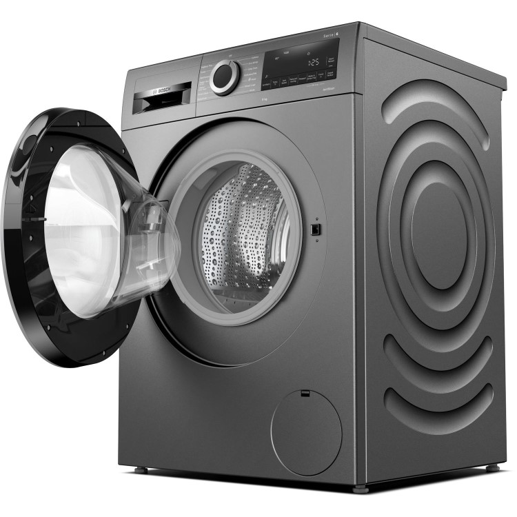 Refurbished Bosch WGG2449RGB Freestanding 9KG 1400 Spin Washing Machine Grey