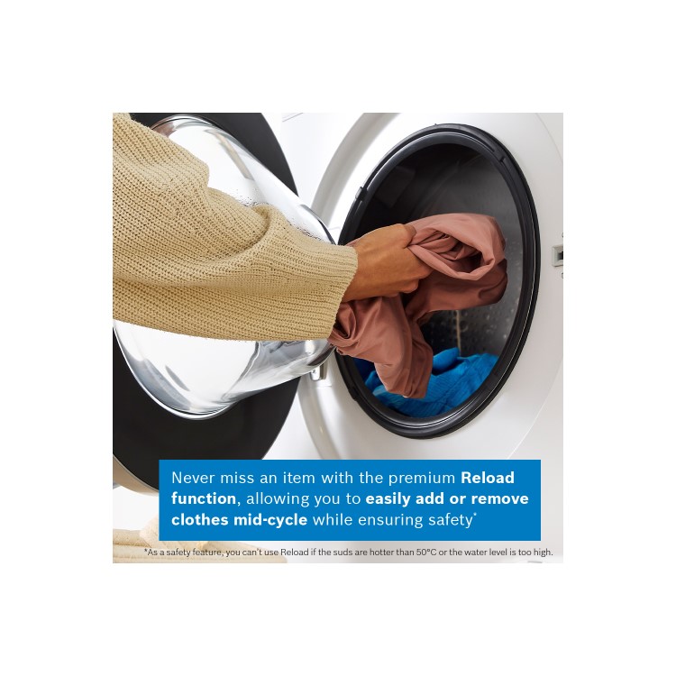 Bosch Series 6 10kg 1400rpm Washing Machine - White
