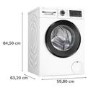 Bosch Series 6 10kg 1400rpm Washing Machine - White
