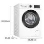 Bosch Series 6 10kg 1400rpm Washing Machine - White
