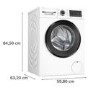 Refurbished Bosch Series 6 10kg 1400rpm Washing Machine - White