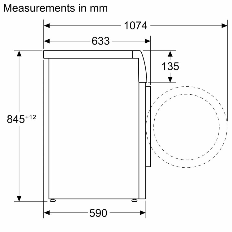 Bosch Series 6 10kg 1400rpm Washing Machine - Graphite - Wi-Fi Connected A-Rated i-DOS