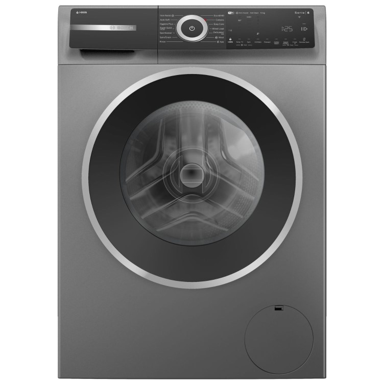 Bosch Series 6 10kg 1400rpm Washing Machine - Graphite - Wi-Fi Connected A-Rated i-DOS