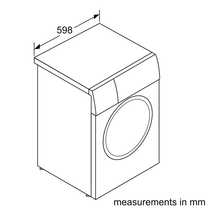 Bosch Series 6 10kg 1400rpm Washing Machine - White