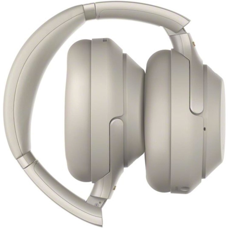 SONY Wireless Bluetooth Noise-Cancelling Headphones - Silver