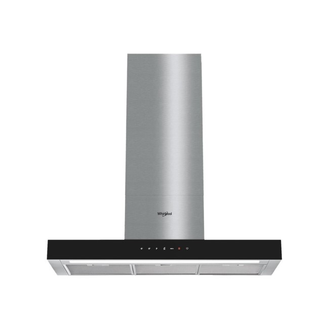 Refurbished Whirlpool WHBS92FLTK 90cm Chimney Cooker Hood Stainless Steel