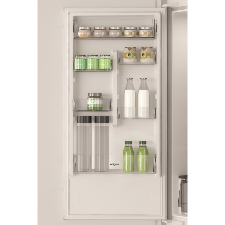 Whirlpool 280 Litre 70/30 Integrated Fridge Freezer - White