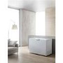Whirlpool WHM4611 432 Litre Chest Freezer 70cm Deep Fast Freeze 141cm Wide - White