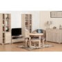 Small Oak Effect Office Desk with Storage - Cambourne - Seconique