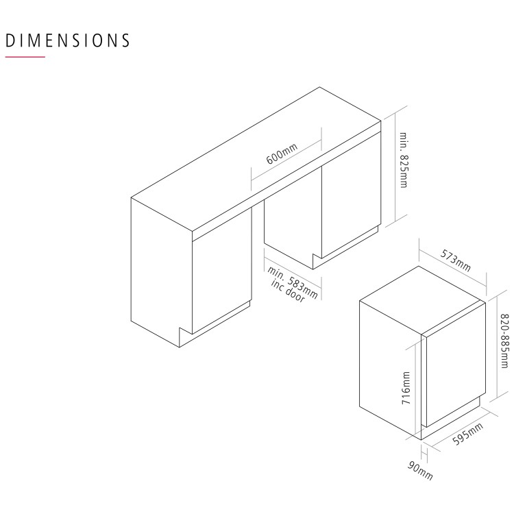 Refurbished Caple Classic WI6142 Freestanding 52 Bottle Single Zone Under Counter Wine Cabinet Stainless Steel