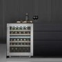 Caple 44 Bottle Capacity Dual Zone Under Counter Wine Cooler
