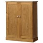 Windsor Solid Oak Shoe Cabinet - 15 Pairs