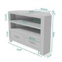 Grey Corner TV Unit - TV up to 36"- Windsor