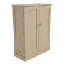 Slim Solid Oak Shoe Cabinet- 15 Pairs
