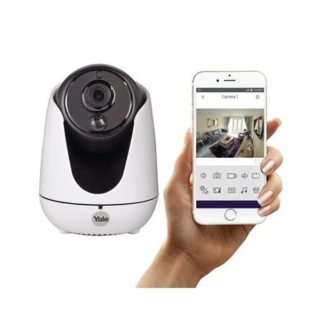 Yale Indoor Wireless Camera - HD 720p PTZ Camera with 8m Night Vision & 2-way audio