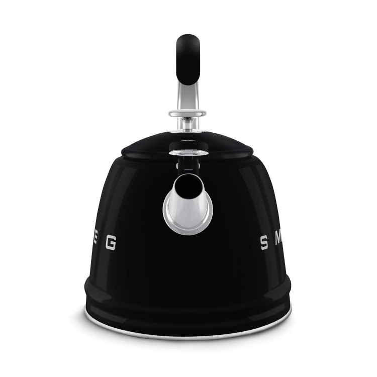 SMEG 50s Style Stovetop Kettle 2.3L capacity in Black - WKF01BL