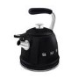 SMEG 50s Style Stovetop Kettle 2.3L capacity in Black - WKF01BL