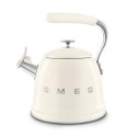 WKF01CRUK Smeg 50's Style Stovetop Kettle 2.3L capacity in Cream - WKF01CRUK