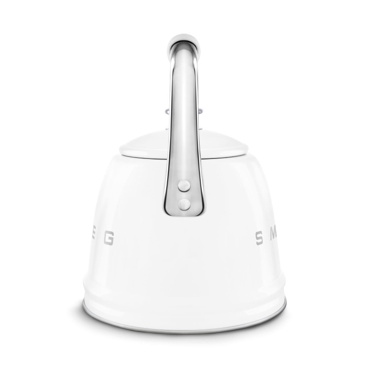 Smeg 50's Style Stovetop Kettle 2.3L capacity in White - WKF01WHUK